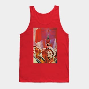 Labour communist propaganda in soviet union cccp sssr Tank Top